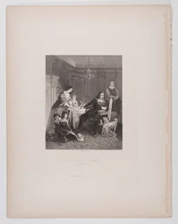 The Attainder of Strafford, efter Leutze