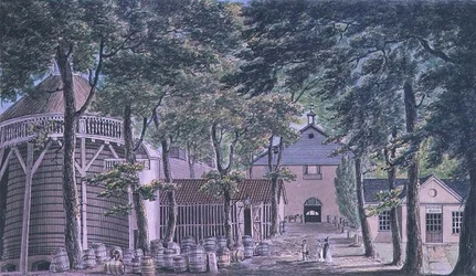 Herrarna Beaufoy, vinägerdestilleriet, tidigare Cupor Gardens