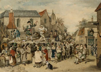 En mässa i Woodstock, 1838
