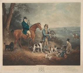 Malcolm Fleming av Barochan 1745-1811. Hawking...