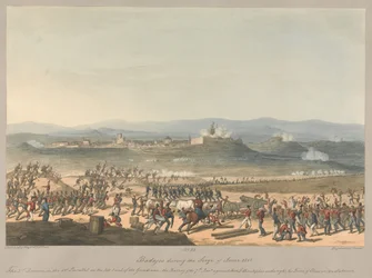 Nr 12 Badajos under belägringen i juni 1811
