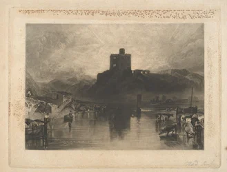 Norham Castle, vid floden Tweed
