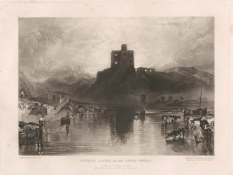 Norham Castle, vid floden Tweed