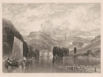 Totnes, vid floden Dart