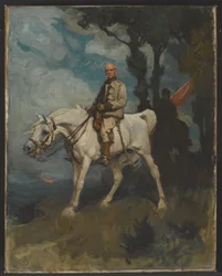 General Sir Frederick Sleigh Roberts, på sin häst Vonolel, 1894