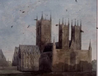 Utsikt över Lincoln Cathedral