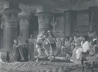 Tidfördriv i det antika Egypten, 1876.
