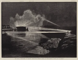 Søoperationerne ved Milford Haven, det afgørende slag om natten den 17. august swed