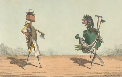 Implements Animated, Pl. 1, tillägnad Storbritanniens snickare och trädgårdsmästare, 1811.