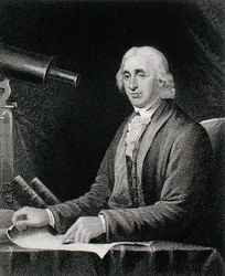 Porträtt av David Rittenhouse (1732-96), graverad av James Barton Longacre (1794-1869) (gravyr)