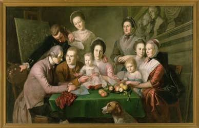 Familjen Peale, c.1770-3
