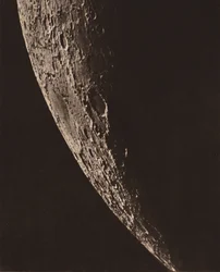 Fotografisk karta över månen, 1909.
