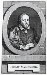 Porträtt av Philip Massinger (Salisbury