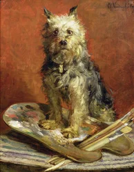 Konstnärens hund