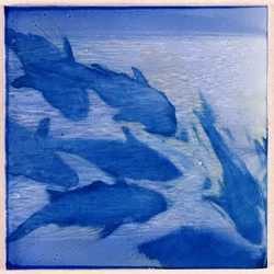 Damsels I, 2000 (olja på gesso)