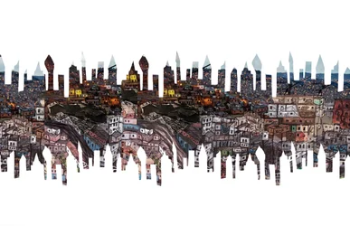 City Phantoms, 2011 (collage)