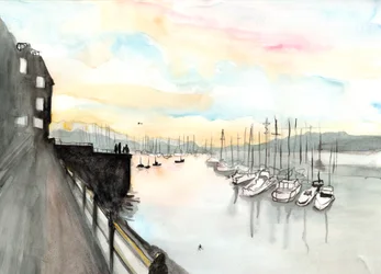 Falmouth, 2013 (akvarell)