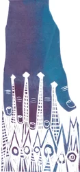Hand, 2012 (linosnitt)