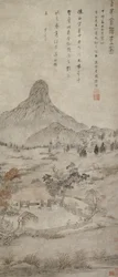 Planterar doftsvamp vid Tiaozhou"an, Ming-dynastin
