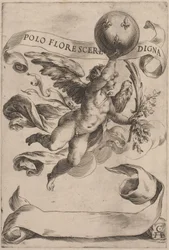 Geni med Medicis vapen, 1605.