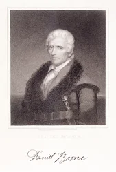 Daniel Boone (1736-1813) graverad av James Barton Longacre (1794-1869)