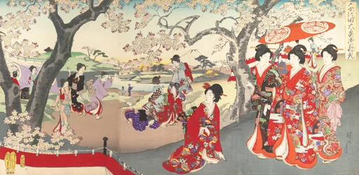 Chiyoda Castle Album of Women, 1895., 1895.
