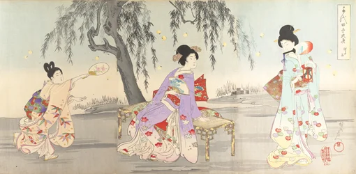 Chiyoda Castle Album of Women, 1895., 1895.