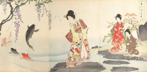 Chiyoda Castle Album of Women, 1895., 1895.