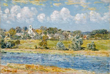 Landskap i Newfields, New Hampshire