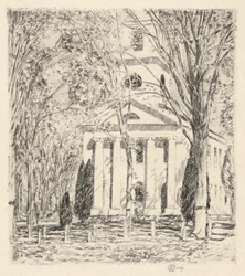 Kyrkan i Old Lyme, 1924