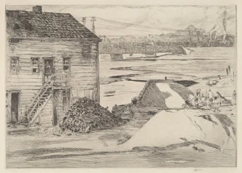 Lågvatten, Cos Cob Bridge