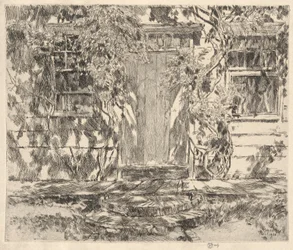 Old Doorway, Easthmapton, 1920