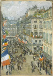 Fjortonde juli, Rue Daunou, 1910