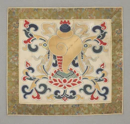 Åtta buddhistiska dyrbara saker, snäcka, 1600-tal