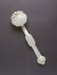 Ruyi-scepter (celadonsten) (för detaljer se 241131 & 241132)