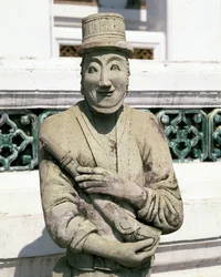 Staty av en europeisk soldat