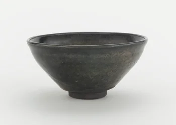 Teskål, Fujian-provinsen, Northern Song eller Southern Song-dynastin, 1100-1200-talet (keramik)