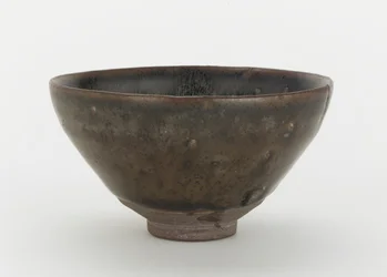 Teskål, Fujian-provinsen, Northern Song eller Southern Song-dynastin, 1100-1200-talet (keramik)