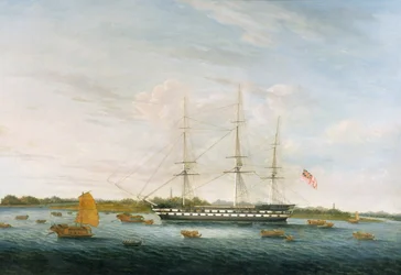 Det ärade Ostindiska kompaniets Earl of Balcarres st Canton, 1816