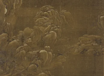 Vinterlandskap, Ming- eller Qingdynastin, 1400-1700-talet