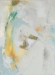 Clelia, abstrakt livsmålning, 2017