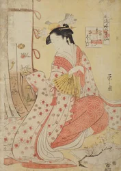 Poeten Ono no Komachi, ur serien: Sex odödliga poeter i elegant stilisering (del 2), Furyu yatsushi Rokkasen, sono ni