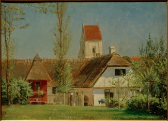 En prästgård. Hellestedt