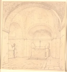 Galla Placidias grav i St.Nazareo Capel i Ravenna