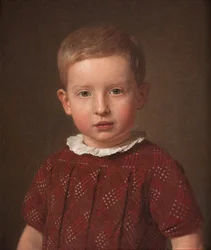 Johan Jacob Krohn, konstnärens brorson, som barn