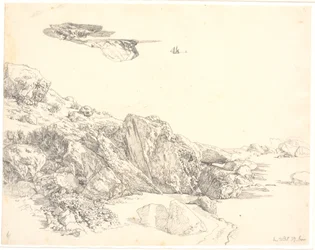 Klippstudie från Capri