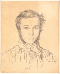 Porträtt av Jørgen Roed