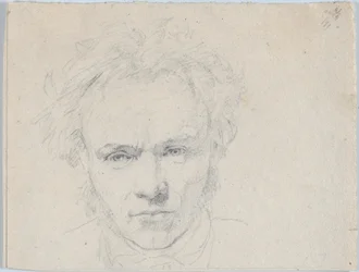 Porträtt av skulptören Hermann Ernst Freund