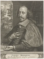 Porträtt av kardinal Mazarin, 1660-1670-talen