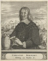 Porträtt av Christoph Bernhard von Galen, biskop av Münster